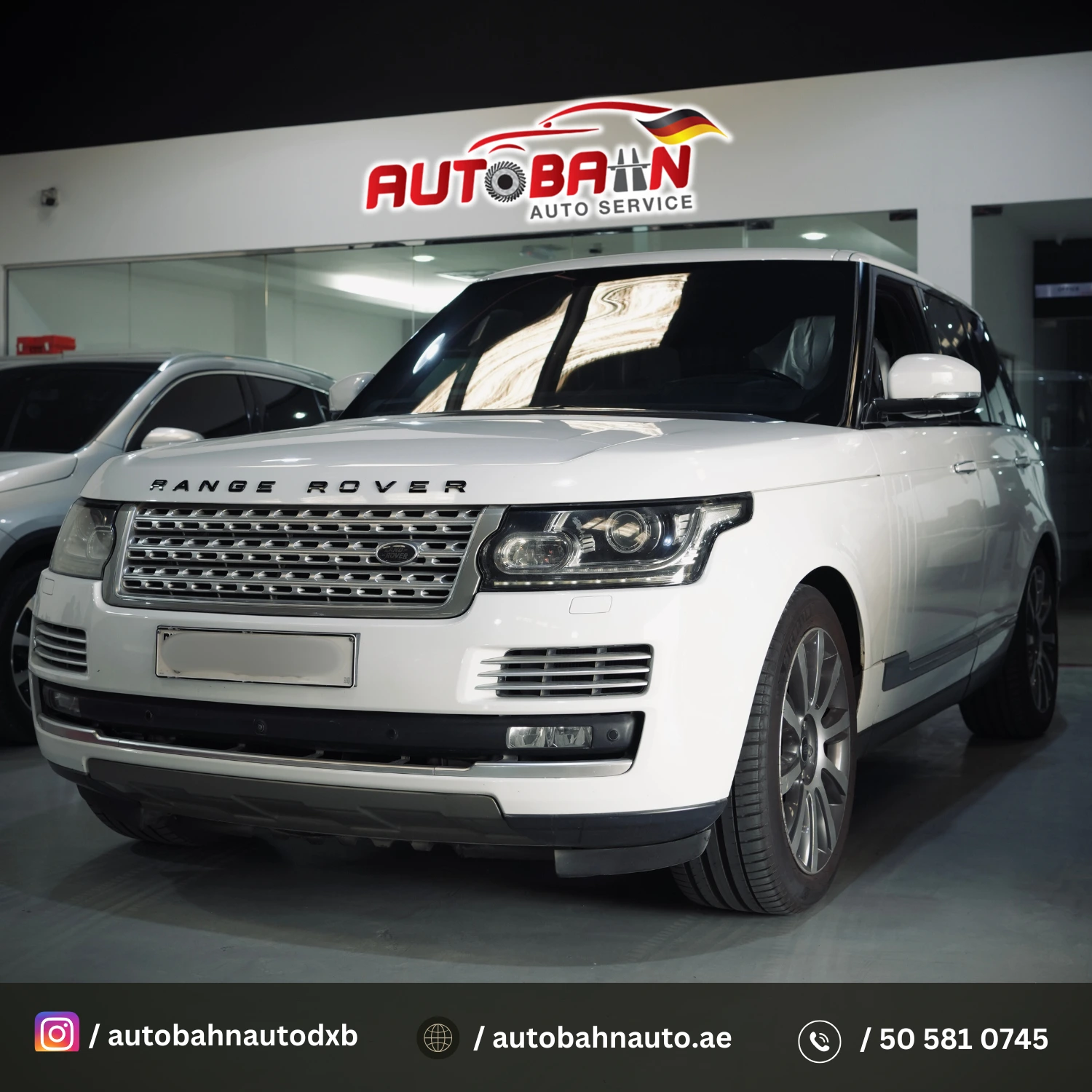 Rang Rover Service, Suspension, Coolant low