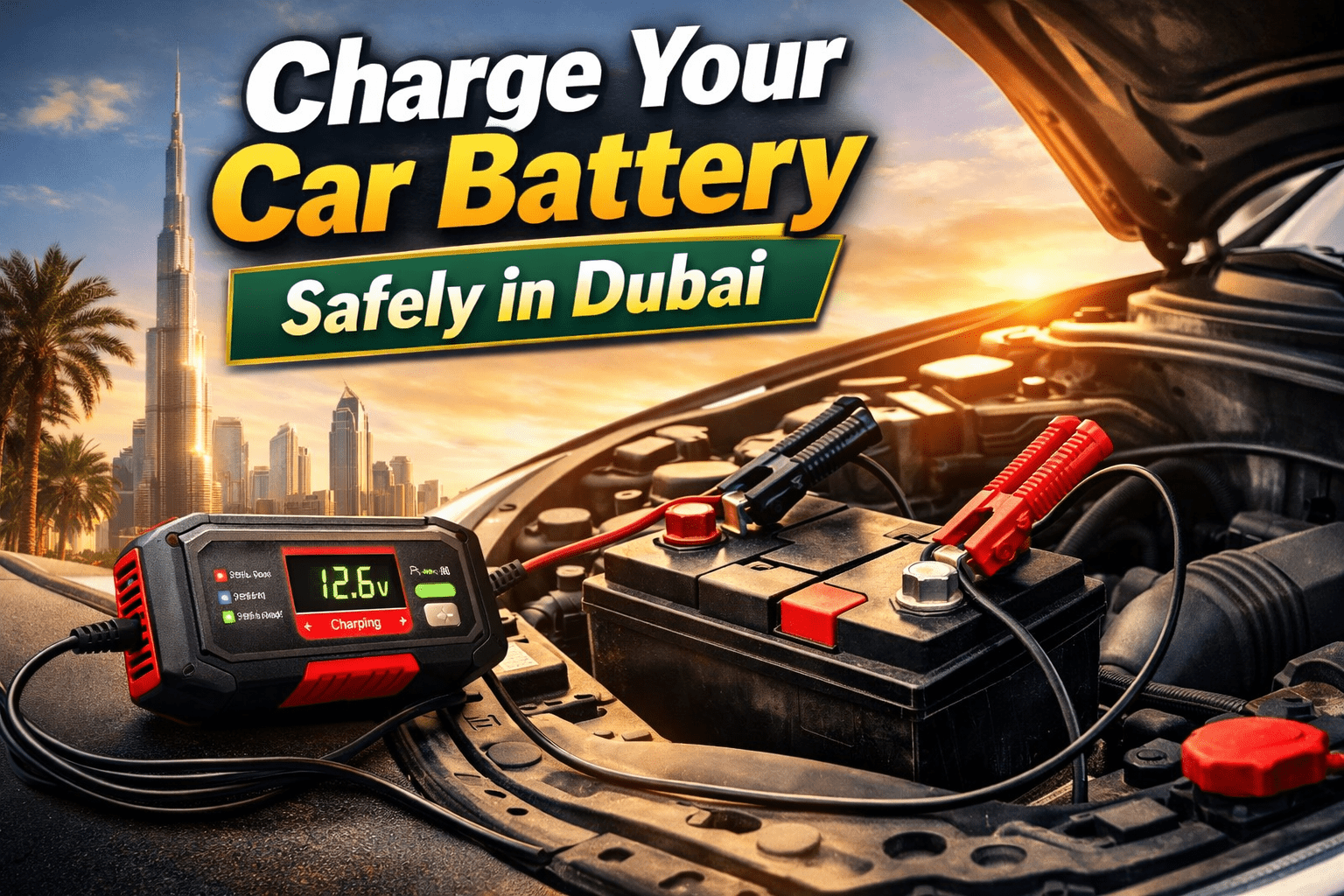 How to Charge a Car Battery